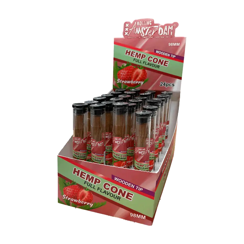 Cono Cañamo Punta Madera Frutilla Rolling Amsterdam 2.webp