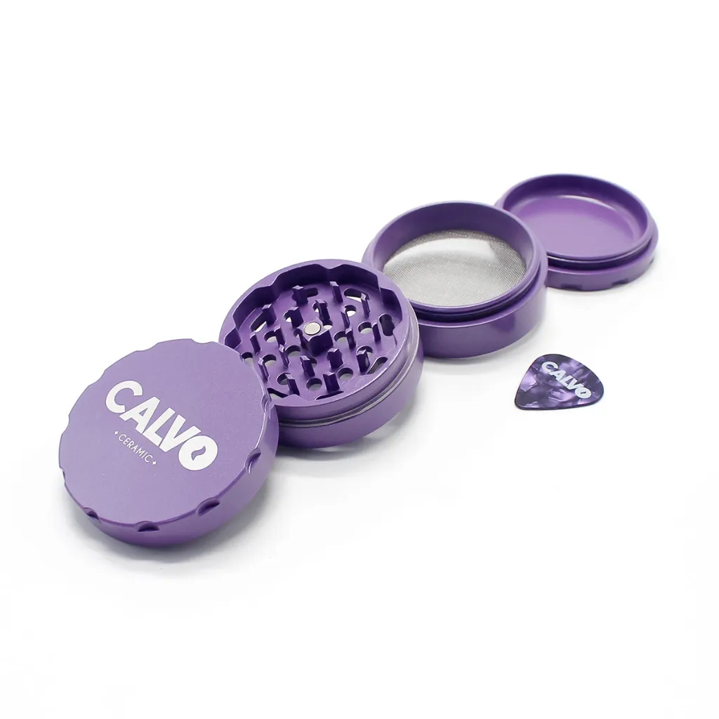 Moledor Cerámica Purple 63mm Calvo Glass 2.webp