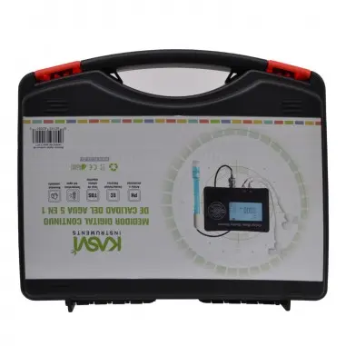 Medidor Digital Continuo de Calidad de Agua 5 en 1 Kasvi.webp