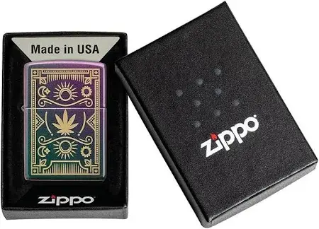 Encendedor Cannabis Design 2 Zippo 3.webp