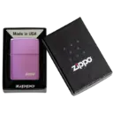Encendedor High Polish Purple Logo Zippo 3.webp