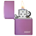 Encendedor High Polish Purple Logo Zippo 2.webp