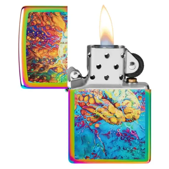Encendedor Psychedelic Brain Design Zippo 2.webp