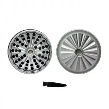 Moledor Cerámico New Pro Model Silver 4 Partes 63mm Galaxy 3.webp