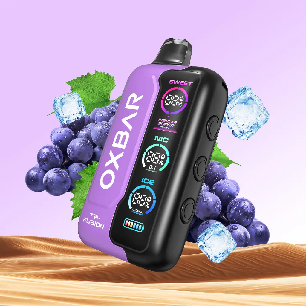Vaporizador Tri Fusion 45k Puff Grape Ice Oxbar 2.webp