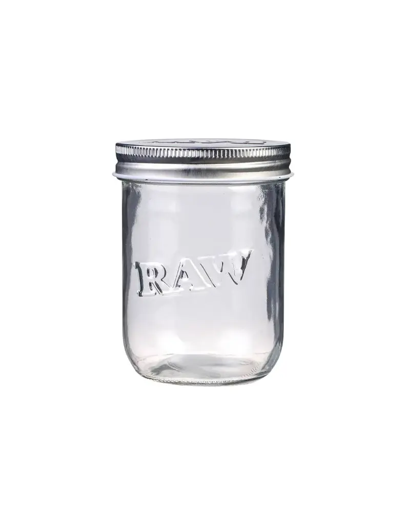 Frasco Almacenaje y Curado Mason Jar de Vidrio 473ml Raw 2.webp