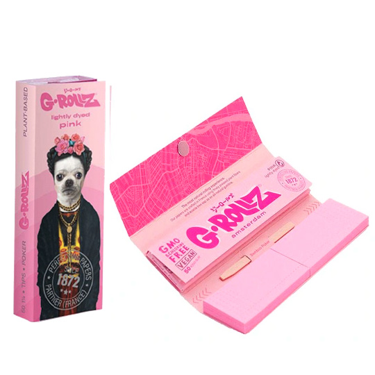 Papelillo + Tips Pink Frida 11/4 G Rolls