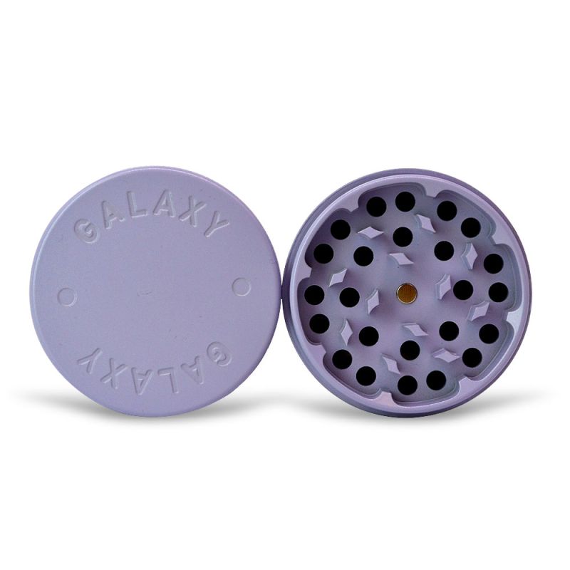 Moledor Cerámica Purple 4 Partes 60mm Galaxy