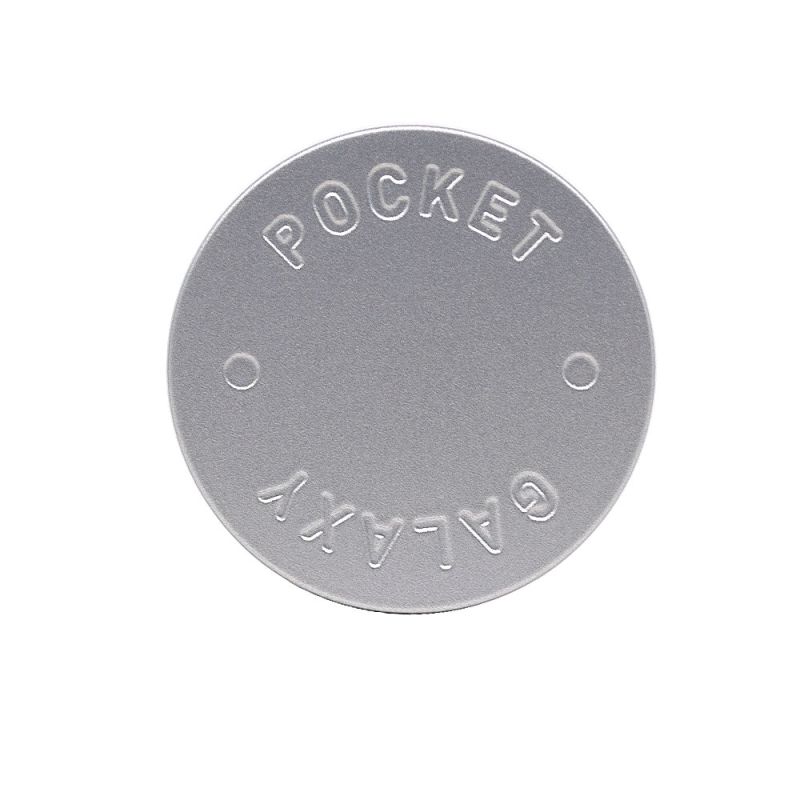 Moledor Cerámica Pocket Silver 4 Partes 55mm Galaxy