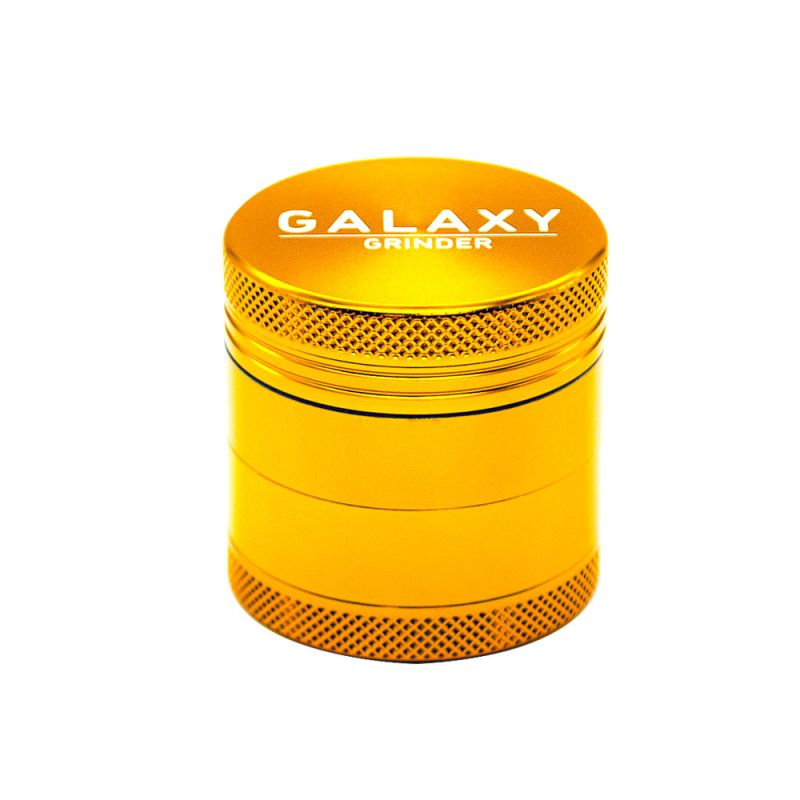 Moledor Aluminio Gold 4 Partes 38mm Galaxy