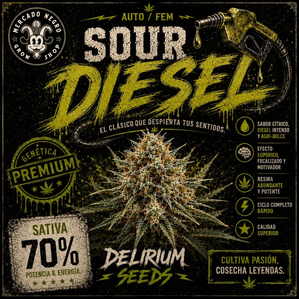 Sour Diesel Auto 1 Semillas Delirium Seeds