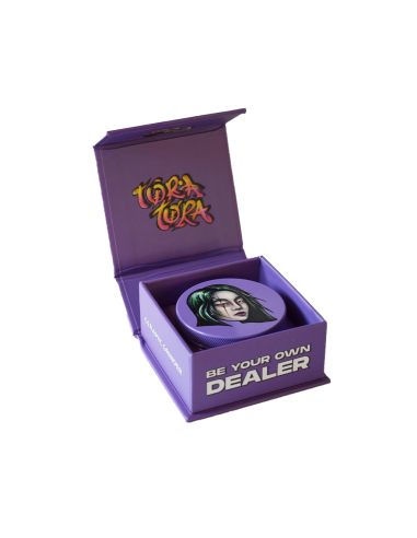 Moledor de Cerámica 3 partes 60mm Lion Rolling Circus Tora Tora