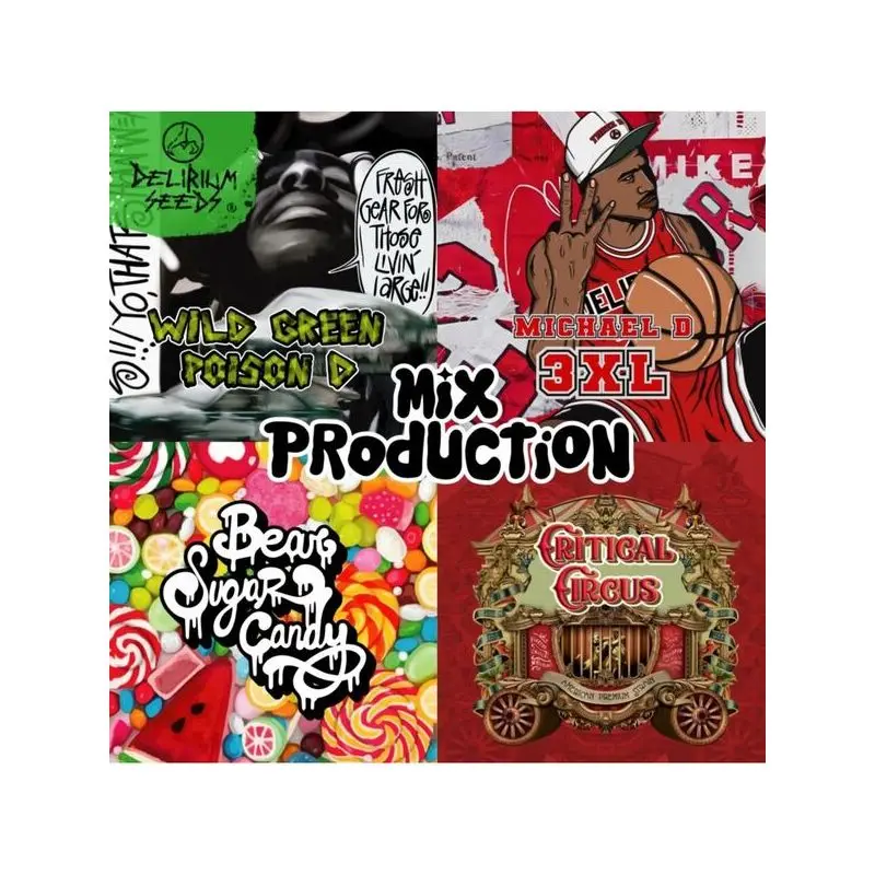 Mix Producción Fem 8 Semillas Delirium Seeds 