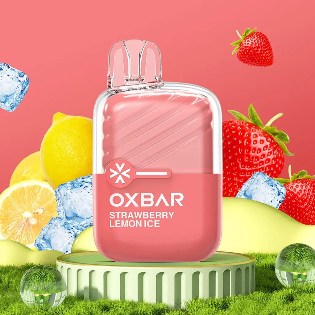 Vaporizador Mini 2200 Puff Limon Frutilla Ice Oxbar