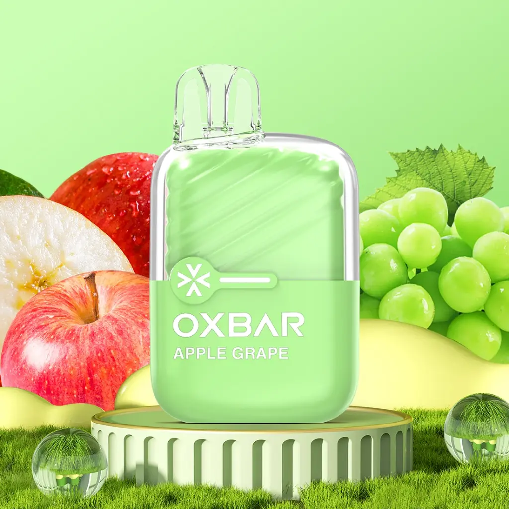 Vaporizador Mini 2200 Puff Uva Manzana Oxbar