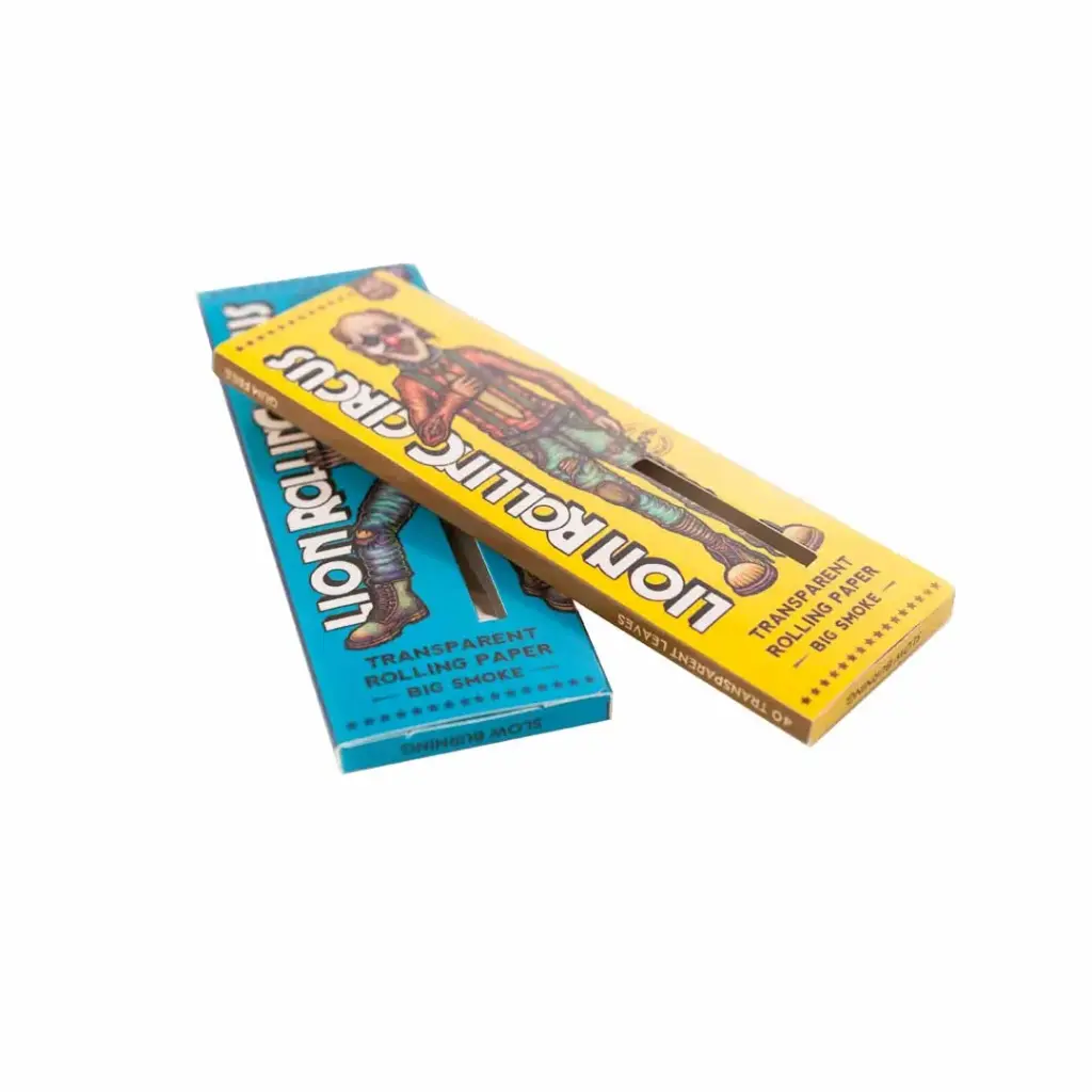 Papelillo Celulosa King Size Lion Rolling Circus