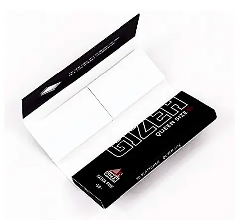 Papelillo + Tips Black 11/4 Gizeh