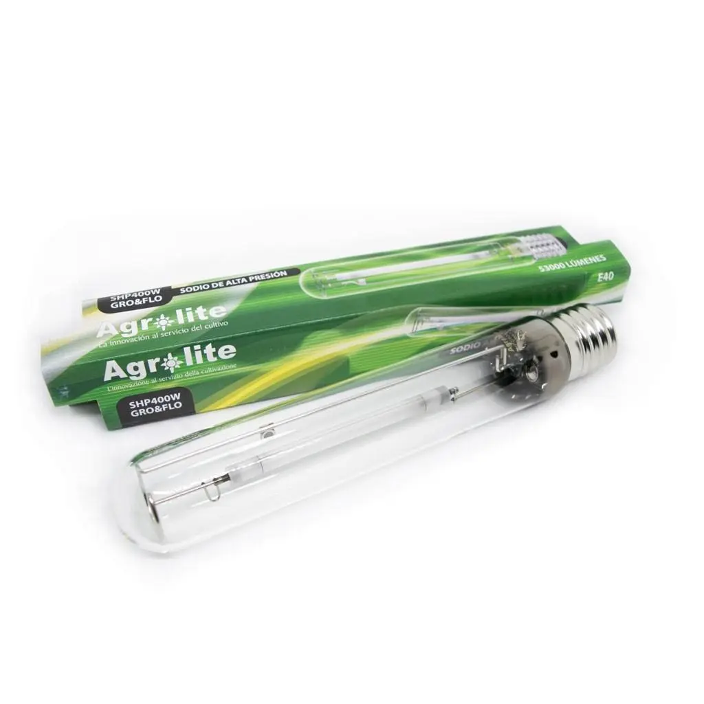 Ampolleta HPS 400w Grow & Flo Agrolite
