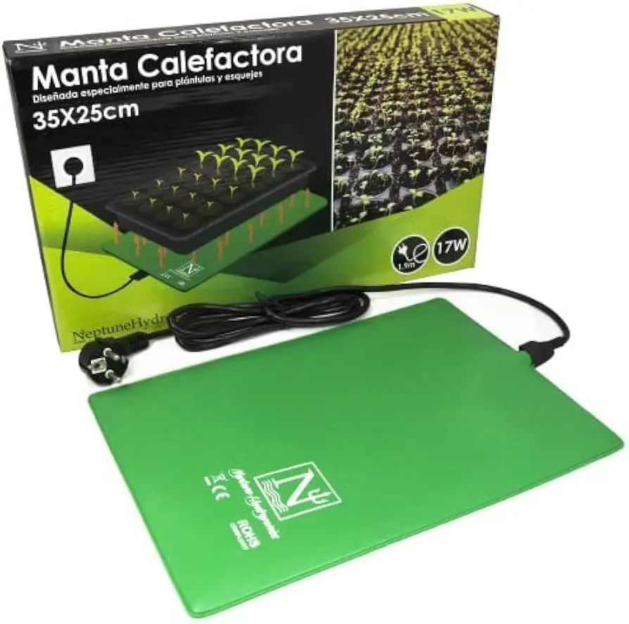Manta Calefactora 35x25cm 17w Neptune Hydroponics
