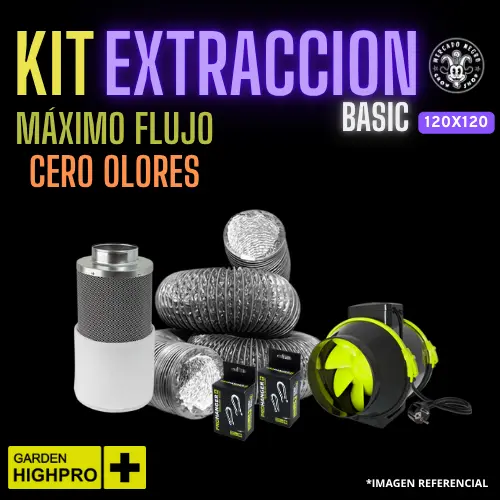 Kit Extraccion Basic 120x120