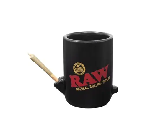 Mug Tazón Mañanero Negro Raw