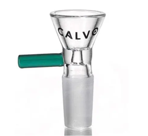 Quemador Bong Teal 14mm Calvo Glass