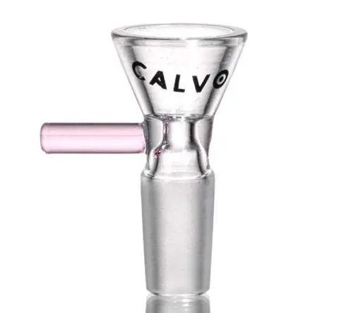 Quemador Bong Pink 14mm Calvo Glass
