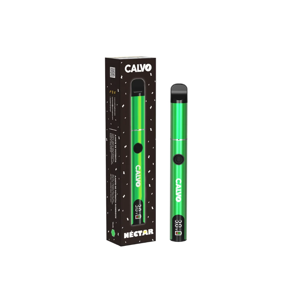 Nectar Wax Pen Green Calvo Glass