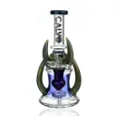 Four Horn Rig Blue Calvo Glass