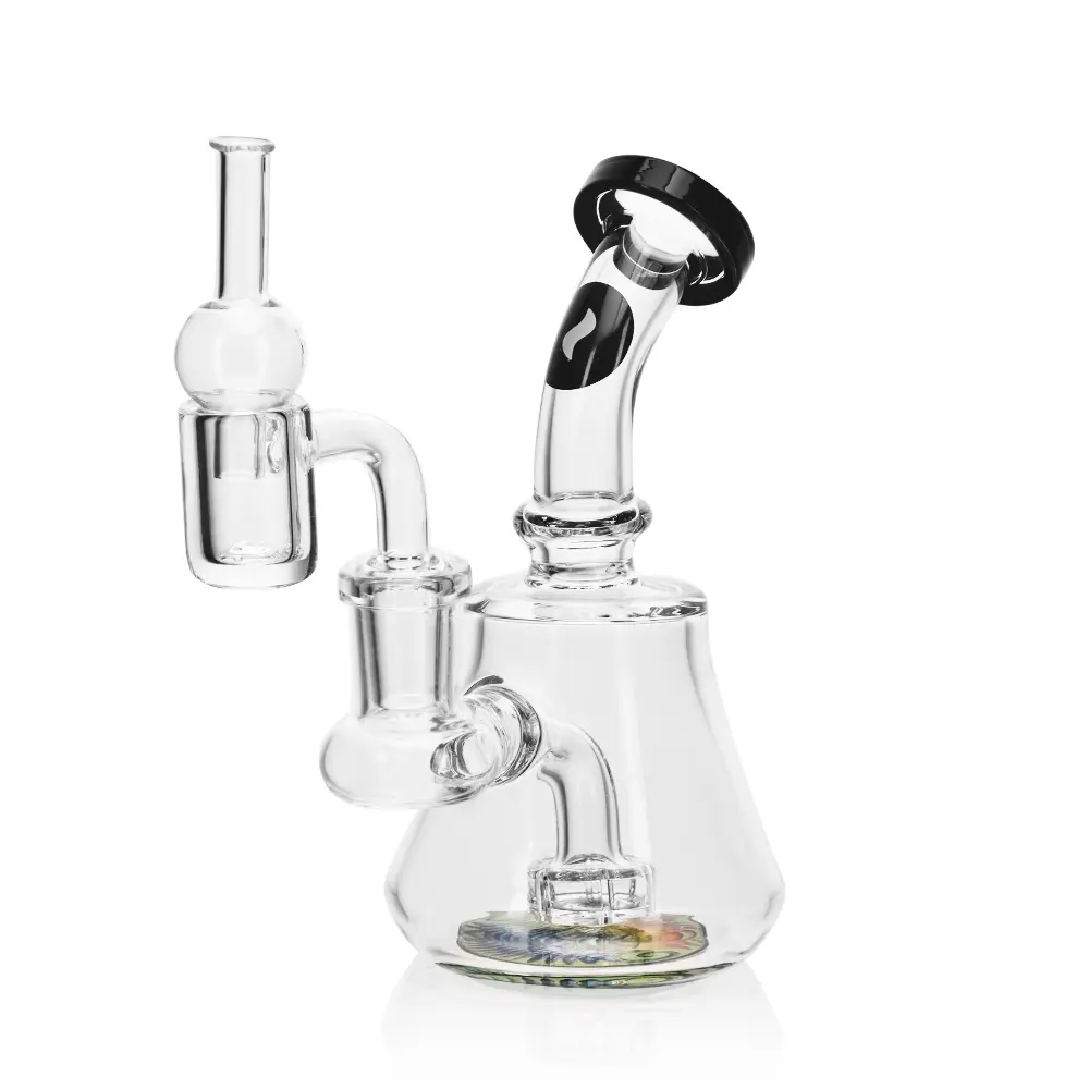 Wax Kit Dab Rig + Banger + Cap Black Calvo Glass