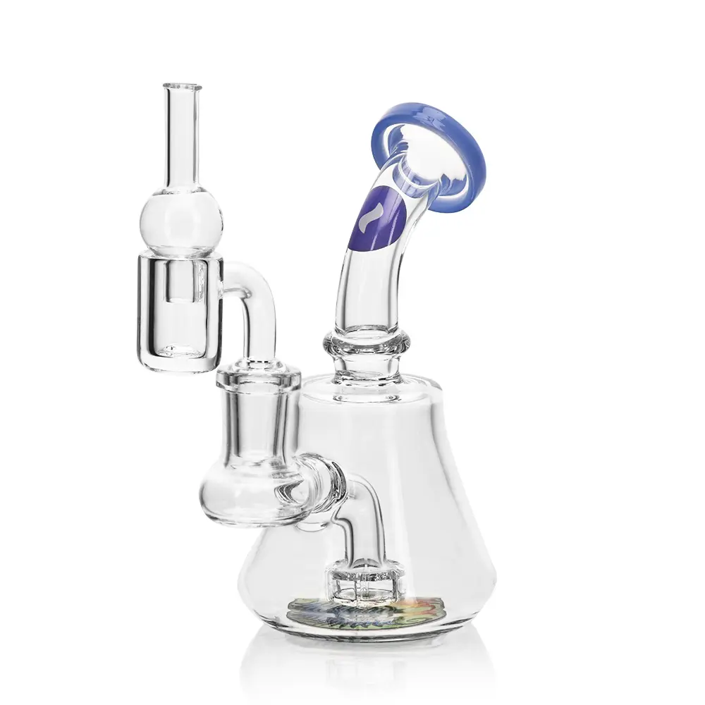 Wax Kit Dab Rig + Banger + Cap Blue Calvo Glass