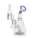 Wax Kit Dab Rig + Banger + Cap Blue Calvo Glass