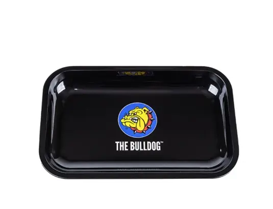 Bandeja Metálica Mediana Logo Bulldog