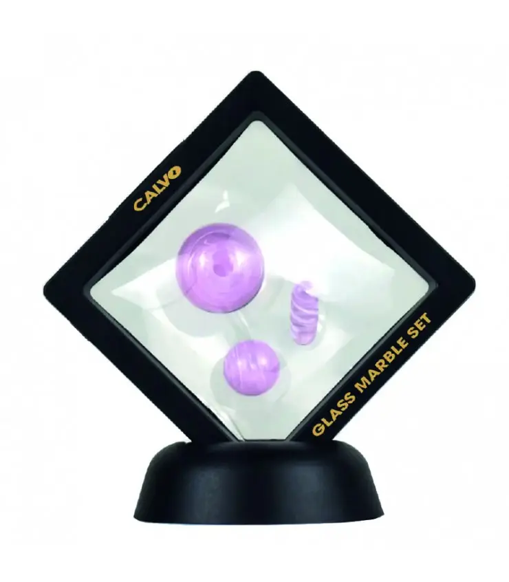 Marble Set Pink Calvo Glass