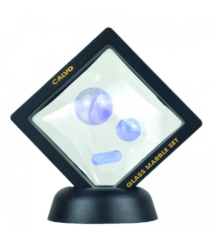 Marble Set Purple Calvo Glass