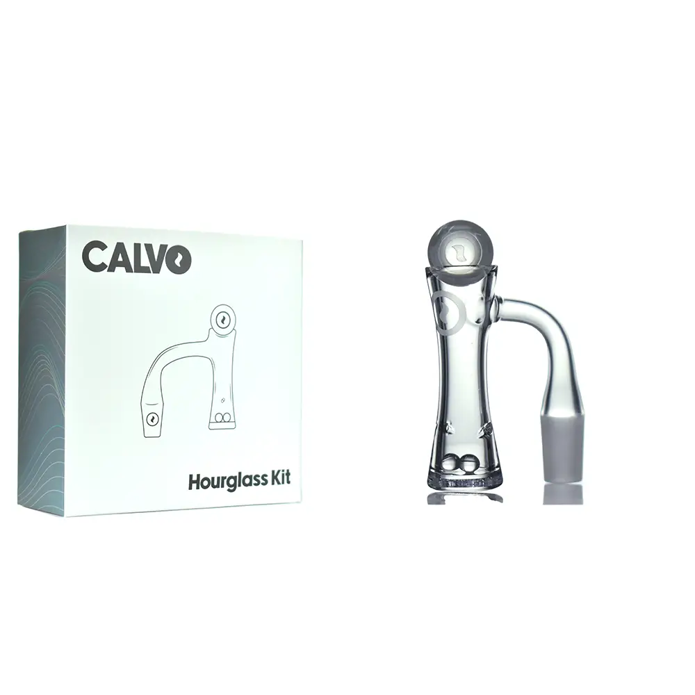 Hourglass Banger Full Set Weld 14mm Clavo Glass