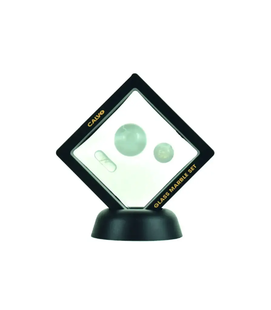Marble Set Clear Calvo Glass