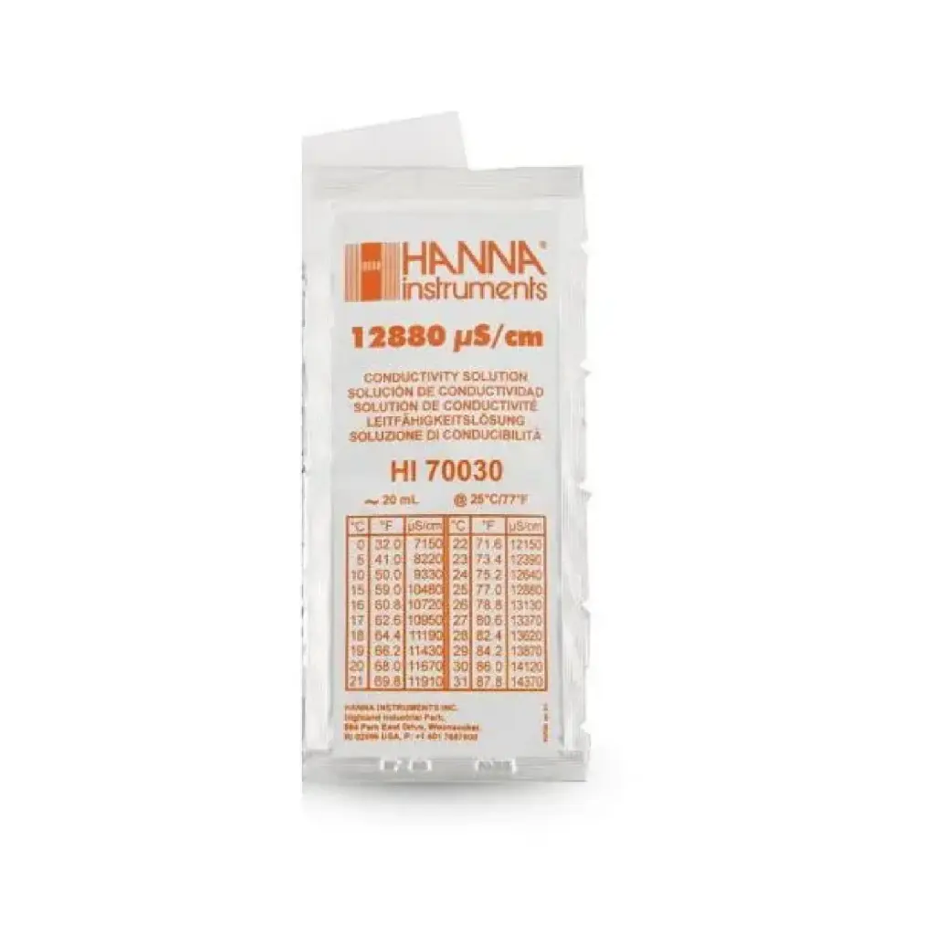 Líquido Calibración EC 12880 Hanna