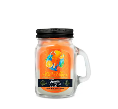 Vela Eliminadora de Olores Pequeña Orange Creamsicle Beamer