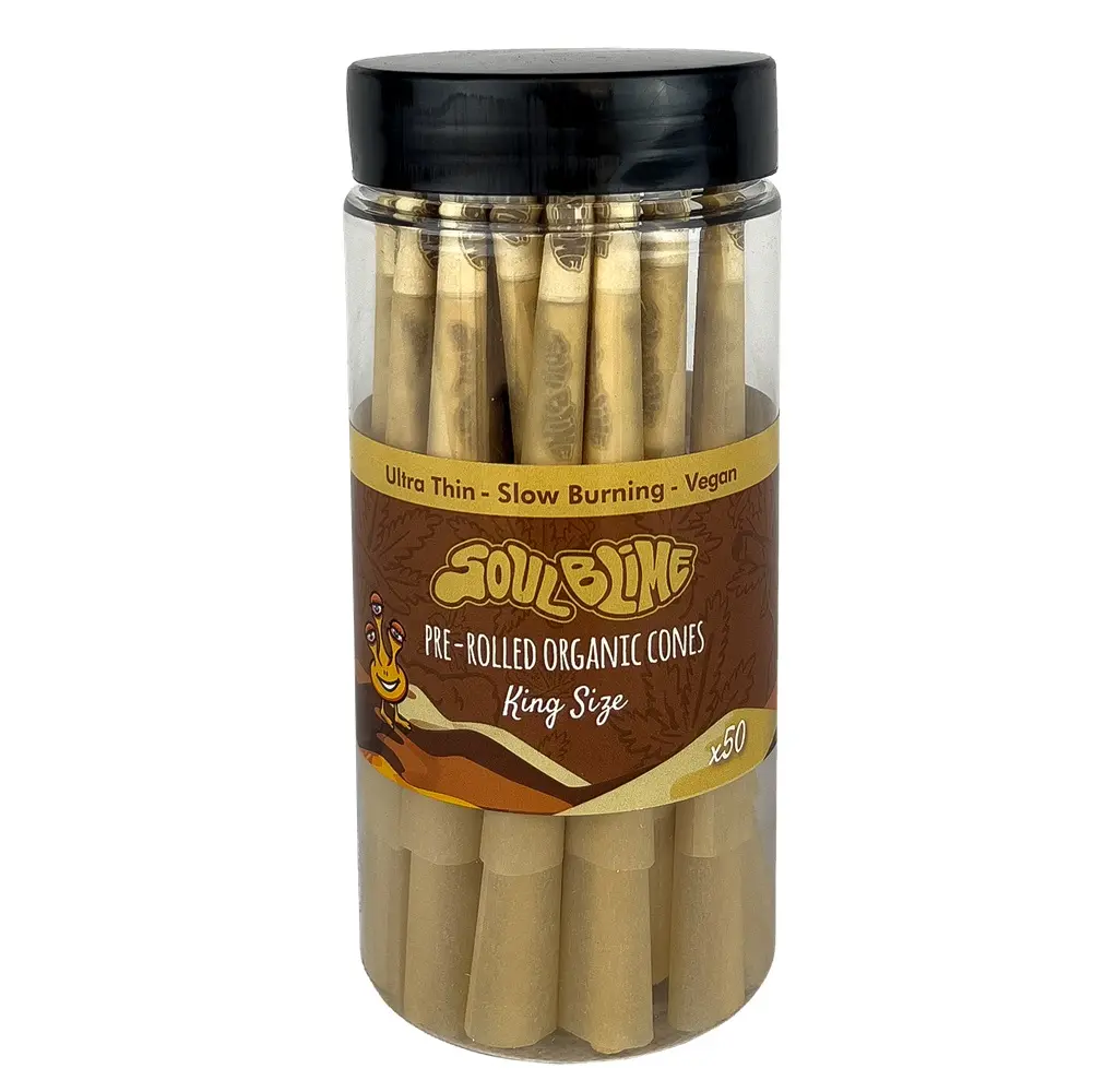 Jar de Conos King Size Orgánicos Soulblime
