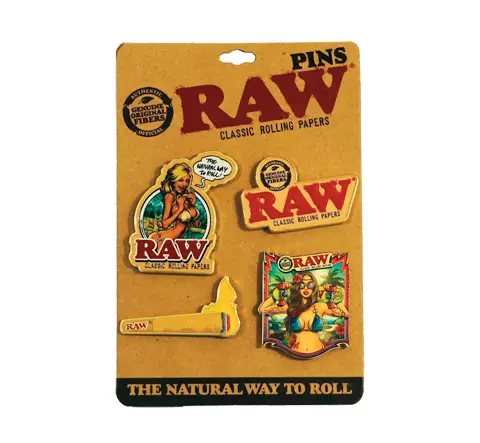 Pins 4 Diseños RAW