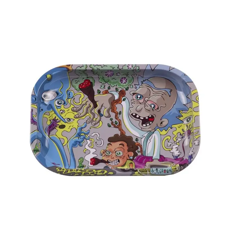 Bandeja Metálica Psycho Rick & Morty