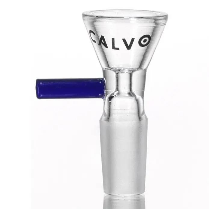 Quemador Bong Blue 14mm Calvo Glass