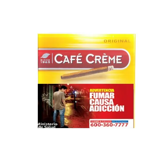 Puritos Cafe Creme Original en Cajita 10u