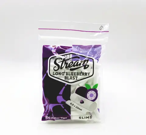Filtro Long Click Blueberry 100u Stream