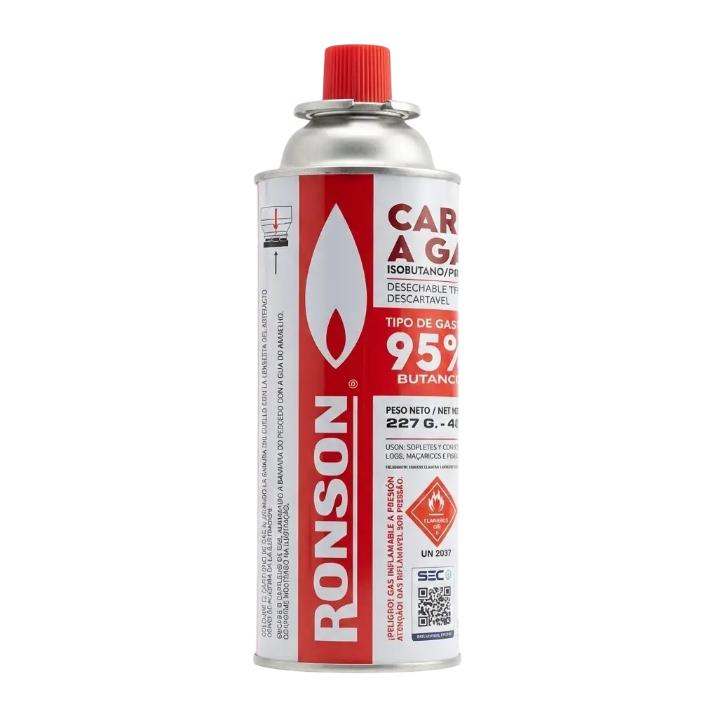 Gas Butano Alta Pureza 400ml Ronson