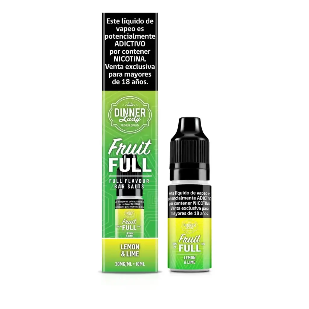 Esencia Salt Lemon and Lime 10ml Dinner Lady
