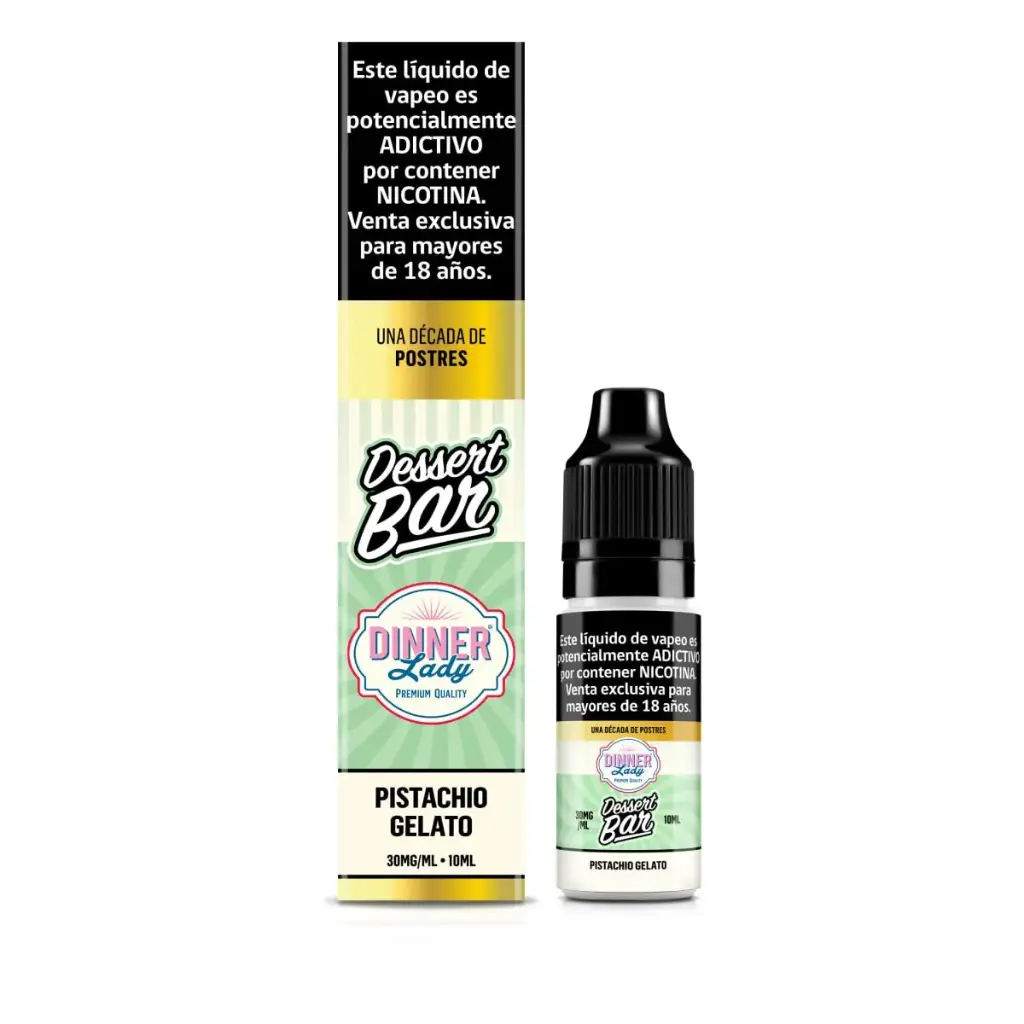 Esencia Salt Pistachio Gelato 10ml Dinner Lady
