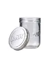 Frasco Almacenaje y Curado Mason Jar de Vidrio 473ml Raw