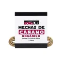 Mecha de Cañamo Organico 1mt Bonglab